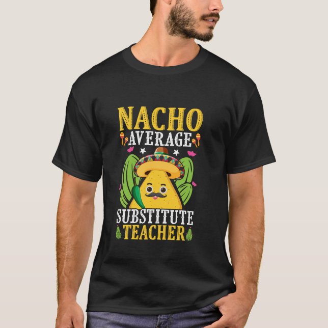 Camiseta Profesor sustituto no medio Nacho (Anverso)