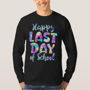Camiseta Profesor Tie Dye Hola Verano Feliz Último Día De E