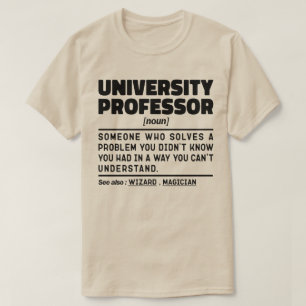 Camiseta Profesor universitario Noun Class Instructor Funny