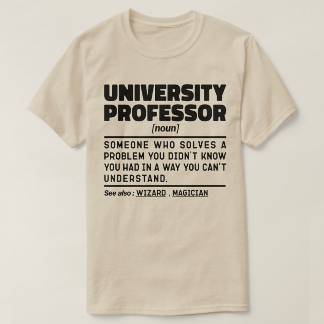 Camiseta Profesor universitario Noun Class Instructor Funny (Diseño del anverso)