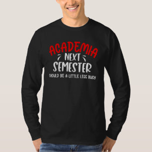 Camiseta Profesor Universitario Vida Académica Asesor Mento