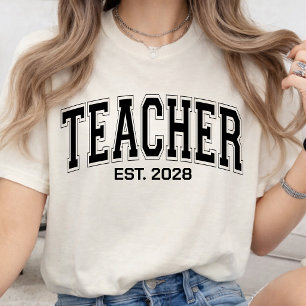Camiseta Profesor   Variables personalizadas de Profesor de