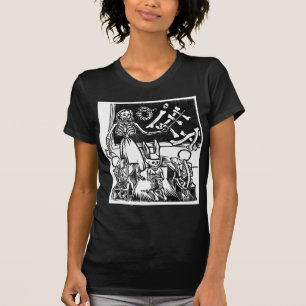 Camiseta Profesor y estudiantes esqueléticos "día del