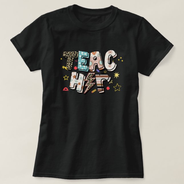 Camiseta profesora (Diseño del anverso)