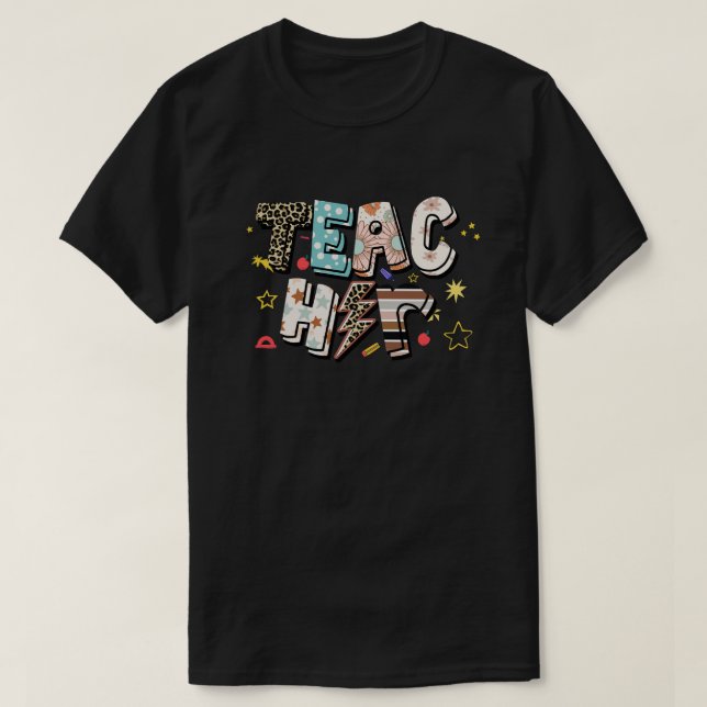 Camiseta profesora (Diseño del anverso)