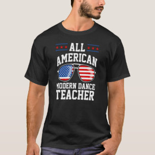 Camiseta Profesora Americana De Baile Moderno 4 De Julio De