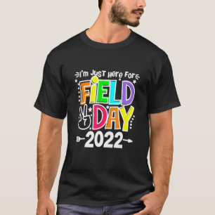Camiseta Profesora Cuidada De Campo Estoy Acá Para El Día D