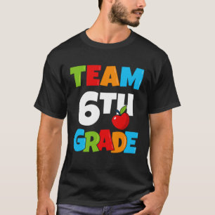 Camiseta Profesora de 6º grado de la sexta carrera