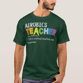 Camiseta Profesora de Aerobic Definición Funny de Aerobic