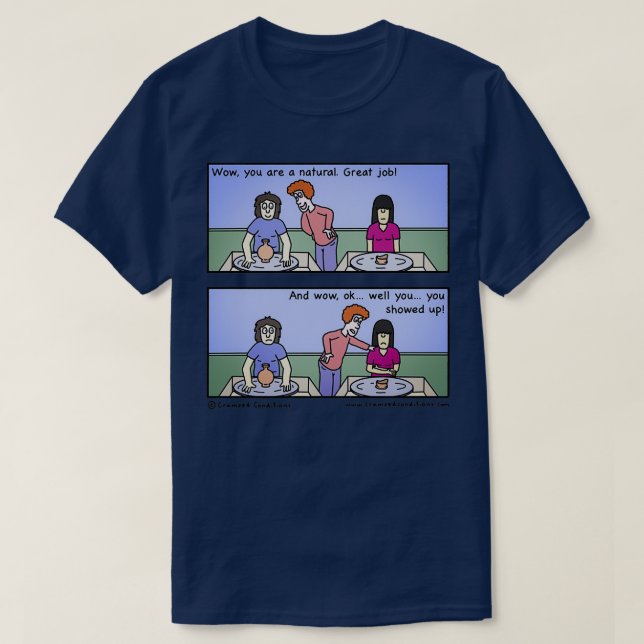 Camiseta Profesora de alfarería (Diseño del anverso)