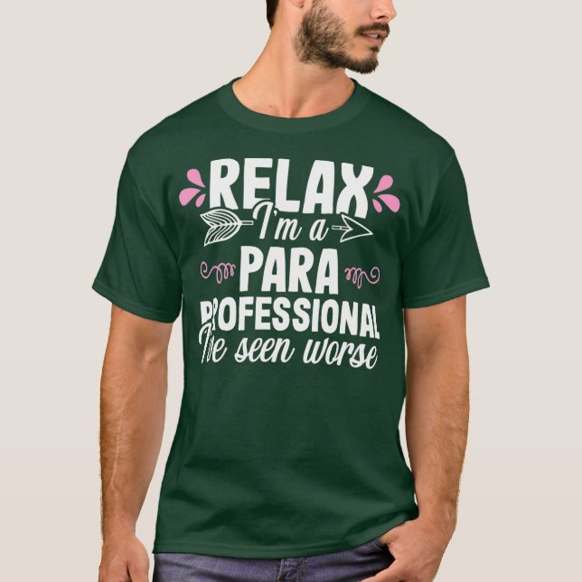 Camiseta Profesora de Apreciación Paraprofesional (Anverso)