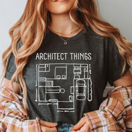 Camiseta Profesora de Arquitecto Cute | Grado principal de 