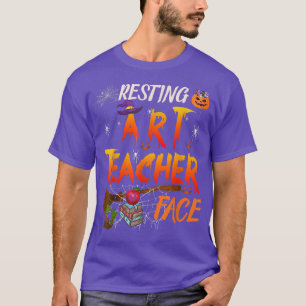 Camiseta Profesora de arte de renombre enfrenta disfraz de 