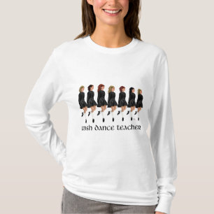 Camiseta Profesora de baile en fase irlandés