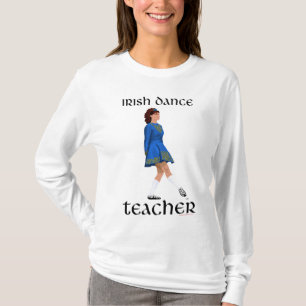 Camiseta Profesora de baile en fase irlandés