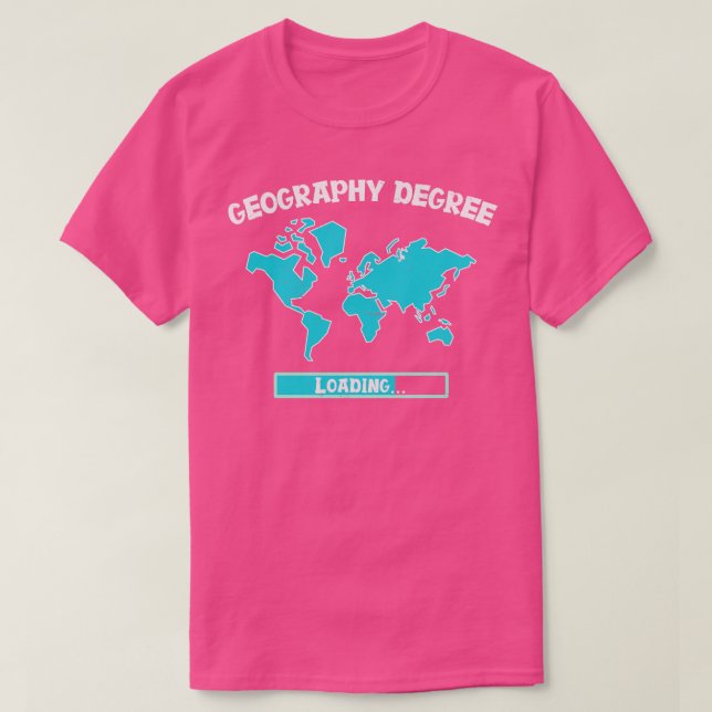 Camiseta Profesora de Carga de Grado Geográfico 3 (Diseño del anverso)