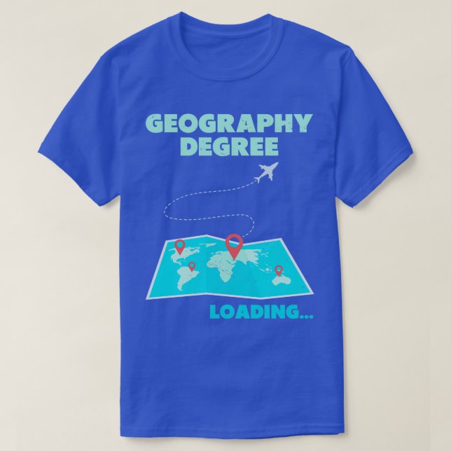 Camiseta Profesora de Carga de Grado Geográfico 4 (Diseño del anverso)