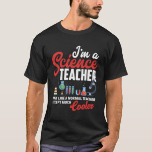 Camiseta Profesora de Ciencia Química Biología Física