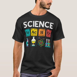 Camiseta Profesora de Ciencia Química Biología Profesora de