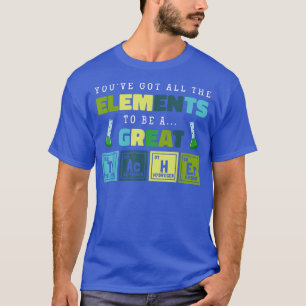 Camiseta Profesora de Ciencia Química Educadora Escolar de