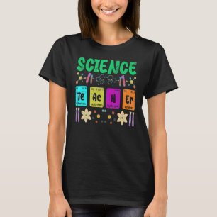 Camiseta Profesora de Ciencia Química Física Vintage Periód
