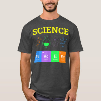 Camiseta Profesora de Ciencia Química Periódica Física Stu