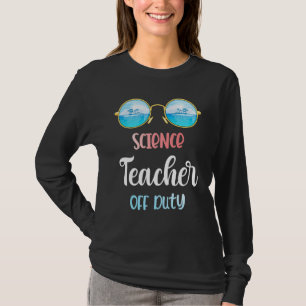 Camiseta Profesora de Ciencia Sin Servicio Gafas De Sol Vac