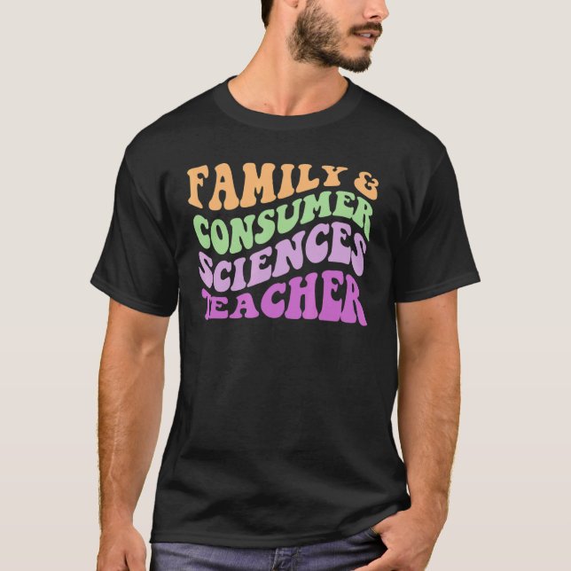 Camiseta Profesora De Ciencias De La Familia Y El Consumido (Anverso)