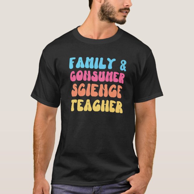 Camiseta Profesora de Ciencias Familiares y Consumidores FA (Anverso)