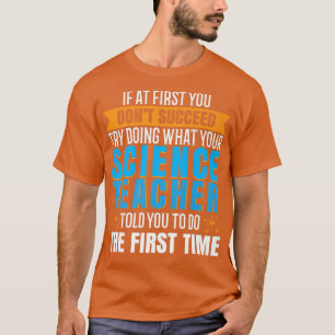 Camiseta Profesora de ciencias t shirt 10222504A CIENCE