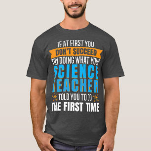 Camiseta Profesora de ciencias t shirt 10222504A CIENCE
