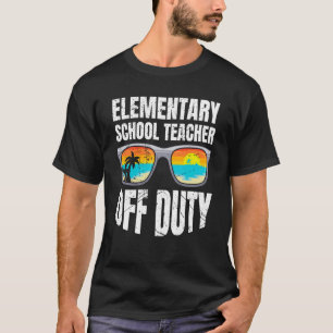 Camiseta Profesora de clase de enseñanza primaria fuera de 