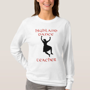 Camiseta Profesora de danza escocesa de Highland