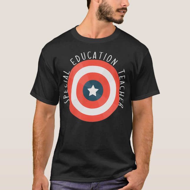 Camiseta Profesora de Educación Especial Héroe de la Educac (Anverso)