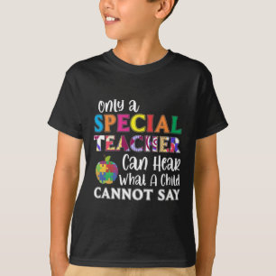 Camiseta Profesora de Educación Especial Niños Consciente