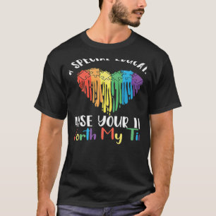 Camiseta Profesora de Educación Especial Porque Tu Vida Es 