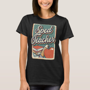 Camiseta Profesora de Educación Especial SPED ED Retro Vint