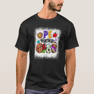 Camiseta Profesora de Educación Física Pe Bleached