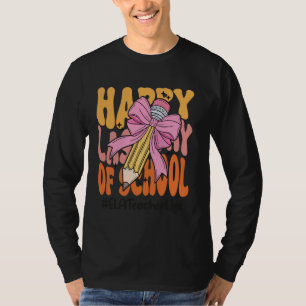 Camiseta Profesora de ELE Feliz Último Día de Colegio Lazo