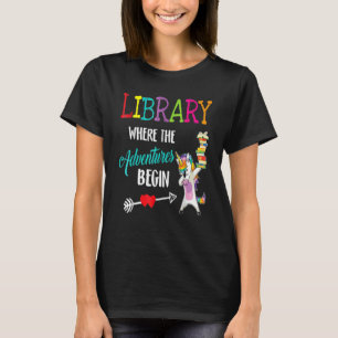 Camiseta Profesora De Equipo De Biblioteca De Ph De Vuelta
