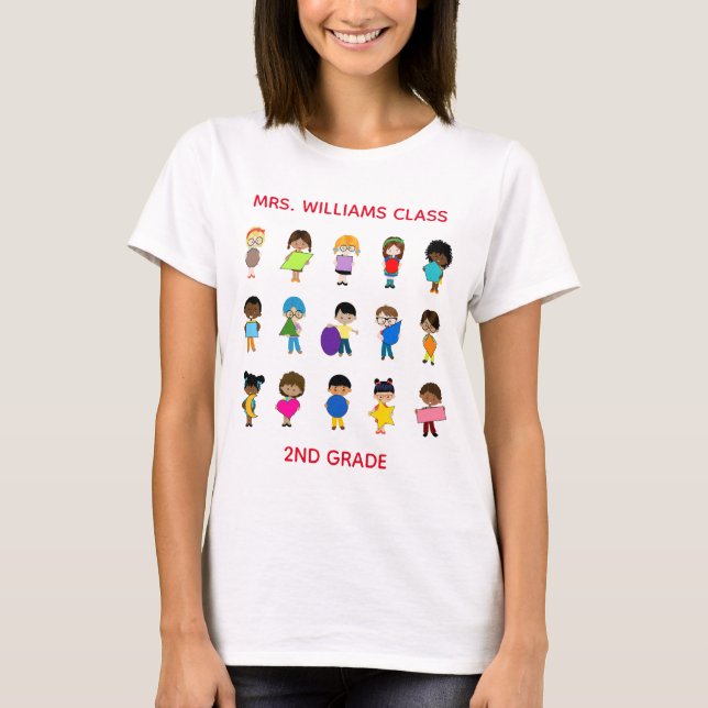 Camiseta Profesora de escuela (Anverso)