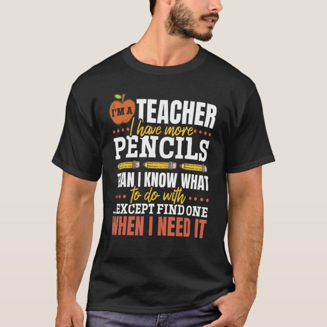 Camiseta Profesora de escuela Soy profesora (Anverso)