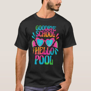 Camiseta Profesora de estudiantes de verano adiós escuela d