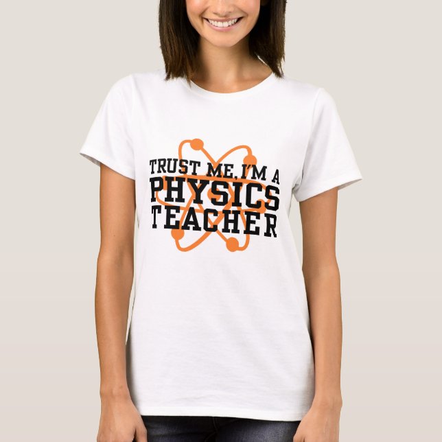 Camiseta Profesora de Física (Anverso)