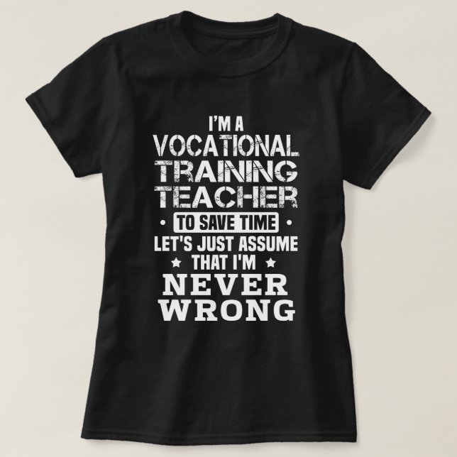 Camiseta Profesora de Formación Profesional (Diseño del anverso)