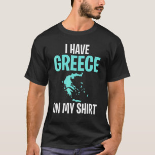 Camiseta Profesora de Geografía, Tengo A Grecia En Mi