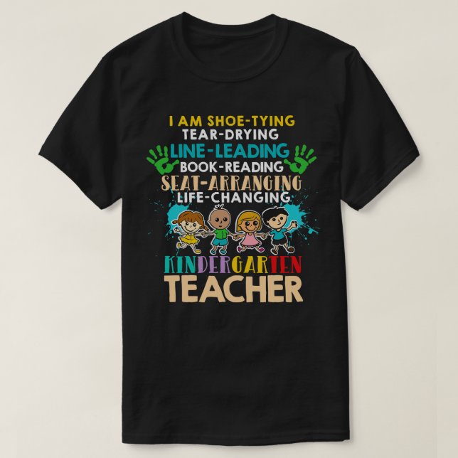 Camiseta Profesora de guardería 1 (Diseño del anverso)