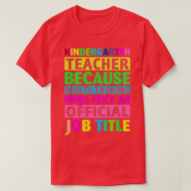 Camiseta Profesora de guardería 100° día de clases (Diseño del anverso)