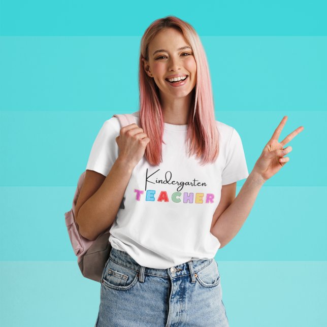Camiseta Profesora de guardería de vuelta a la escuela (Subido por el creador)