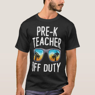 Camiseta Profesora de guardería preescolar fuera de servici